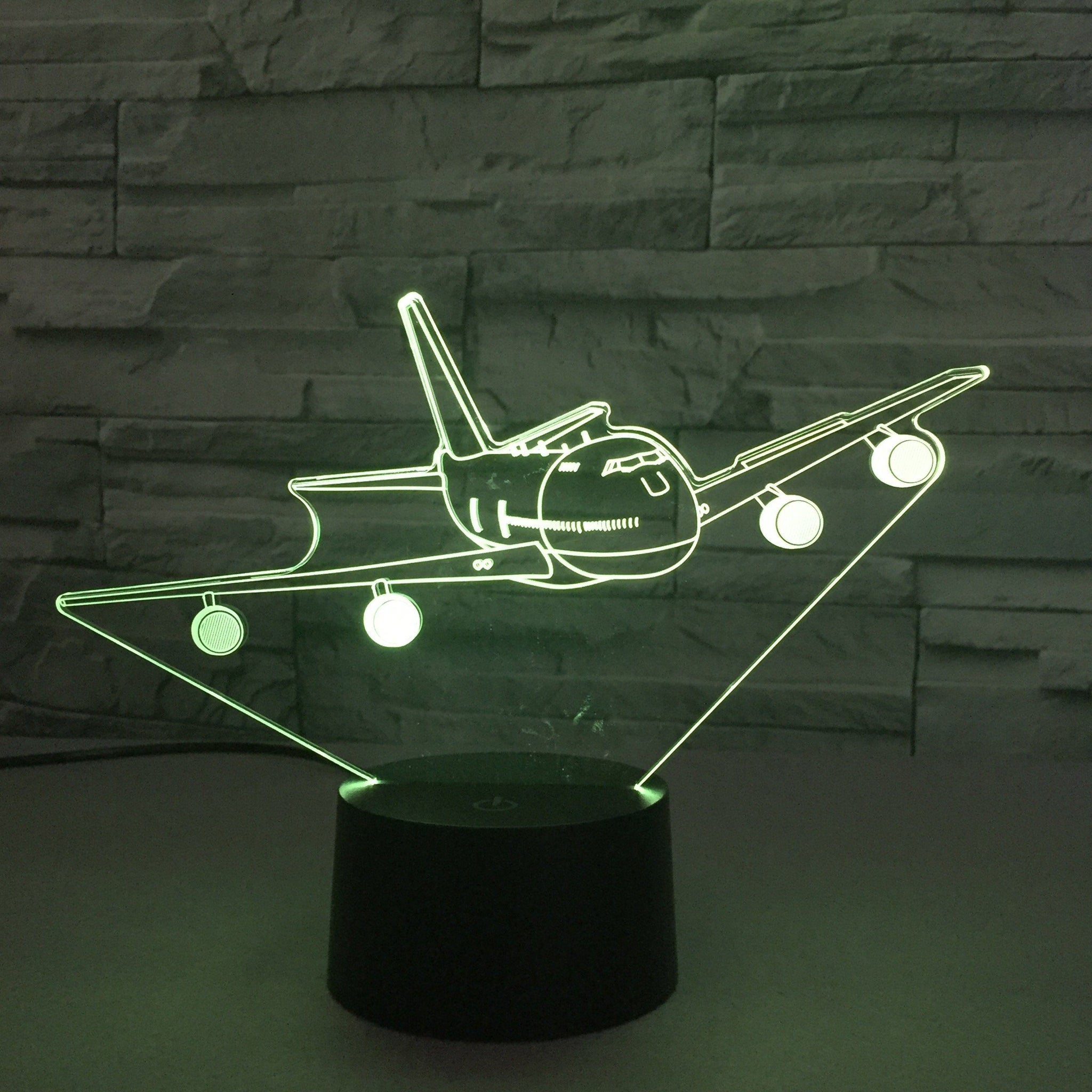 Boeing 747 Classic from Front Designed 3D Lamp