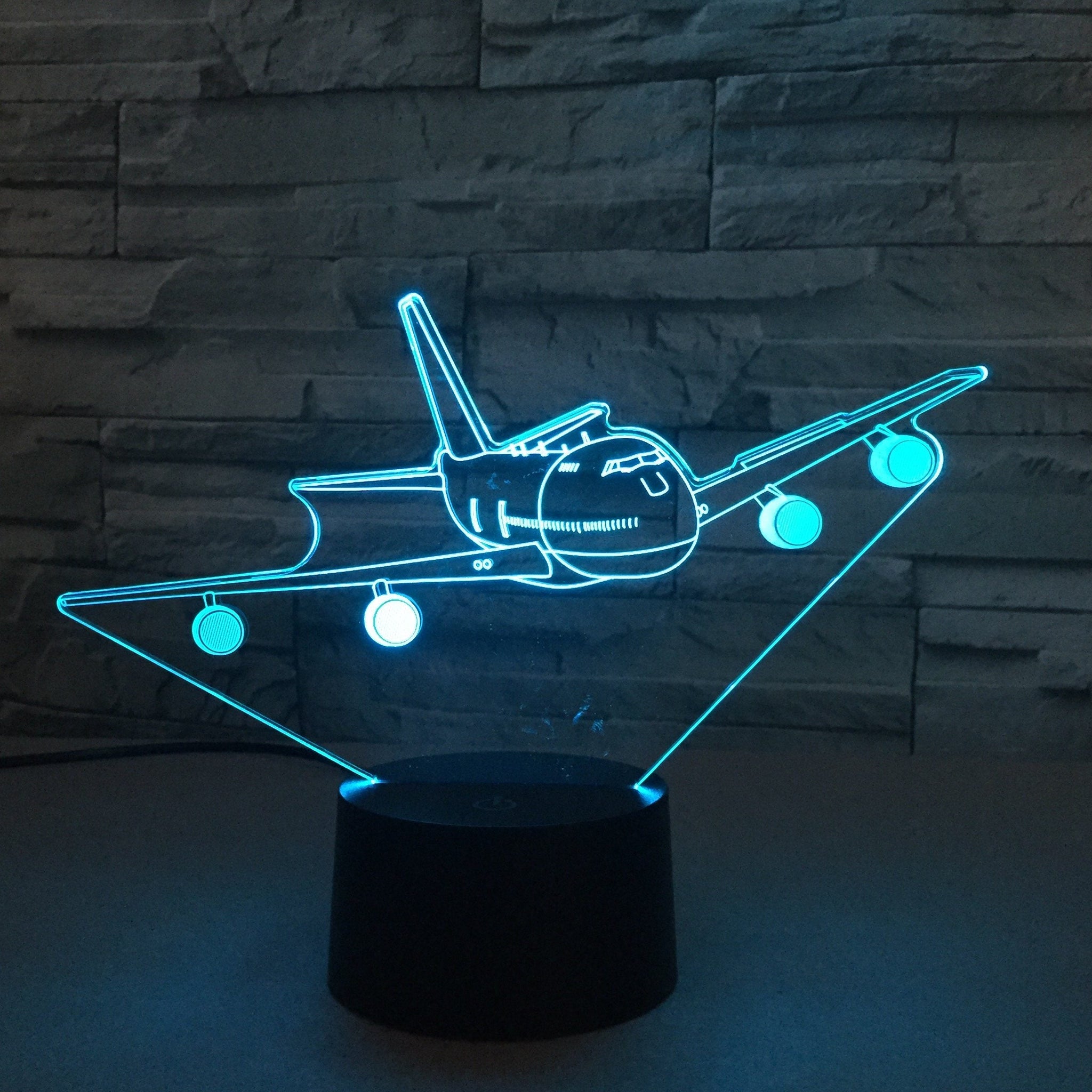 Boeing 747 Classic from Front Designed 3D Lamp
