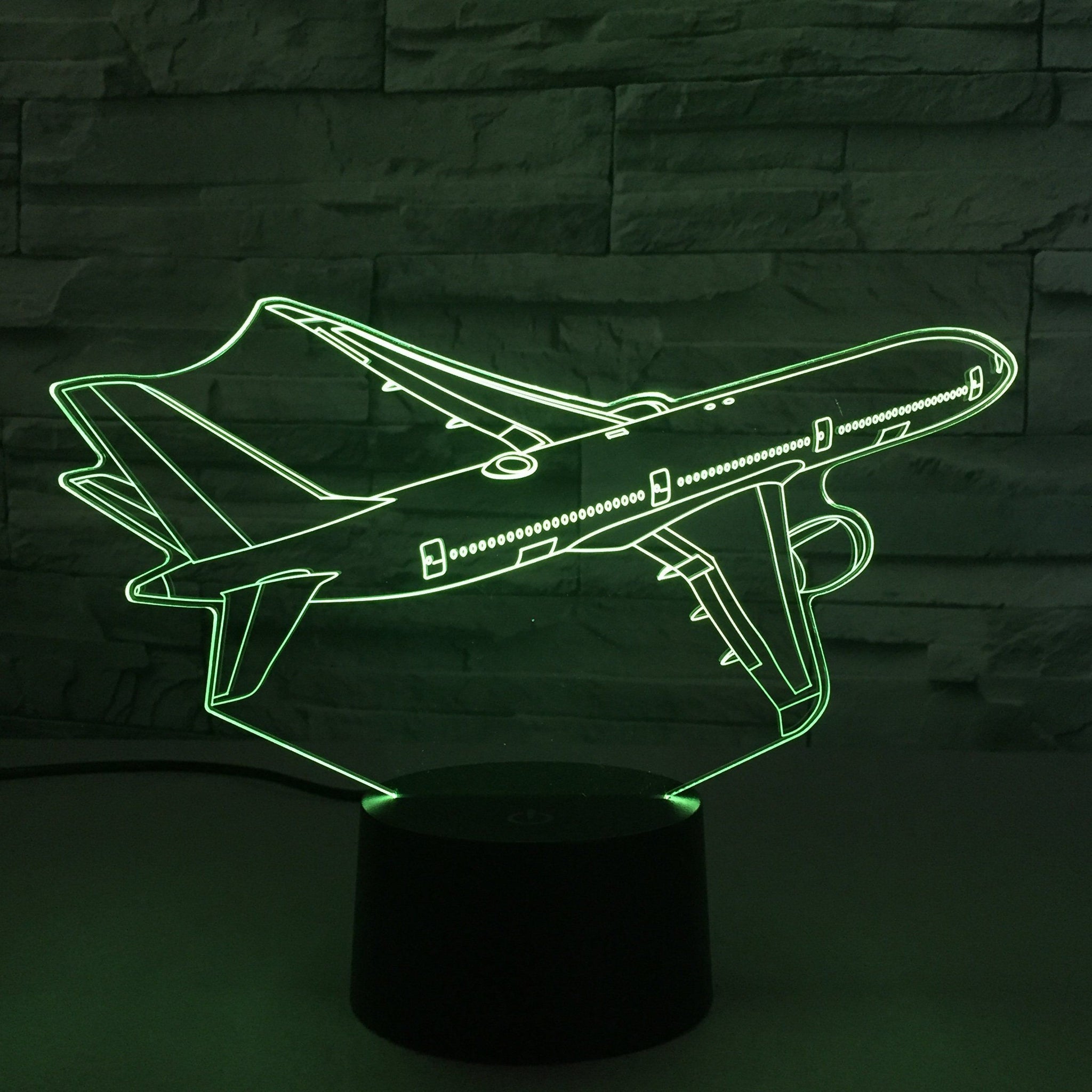 Amazing Cruising Aircraft Designed 3D Lamp