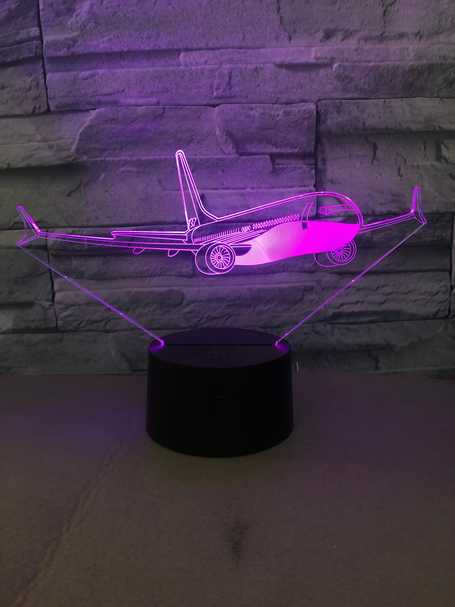 Face to Face with Amazing Boeing 737 Designed 3D Lamp