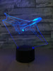Cruising Fantastic Business Jet Designed 3D Lamp