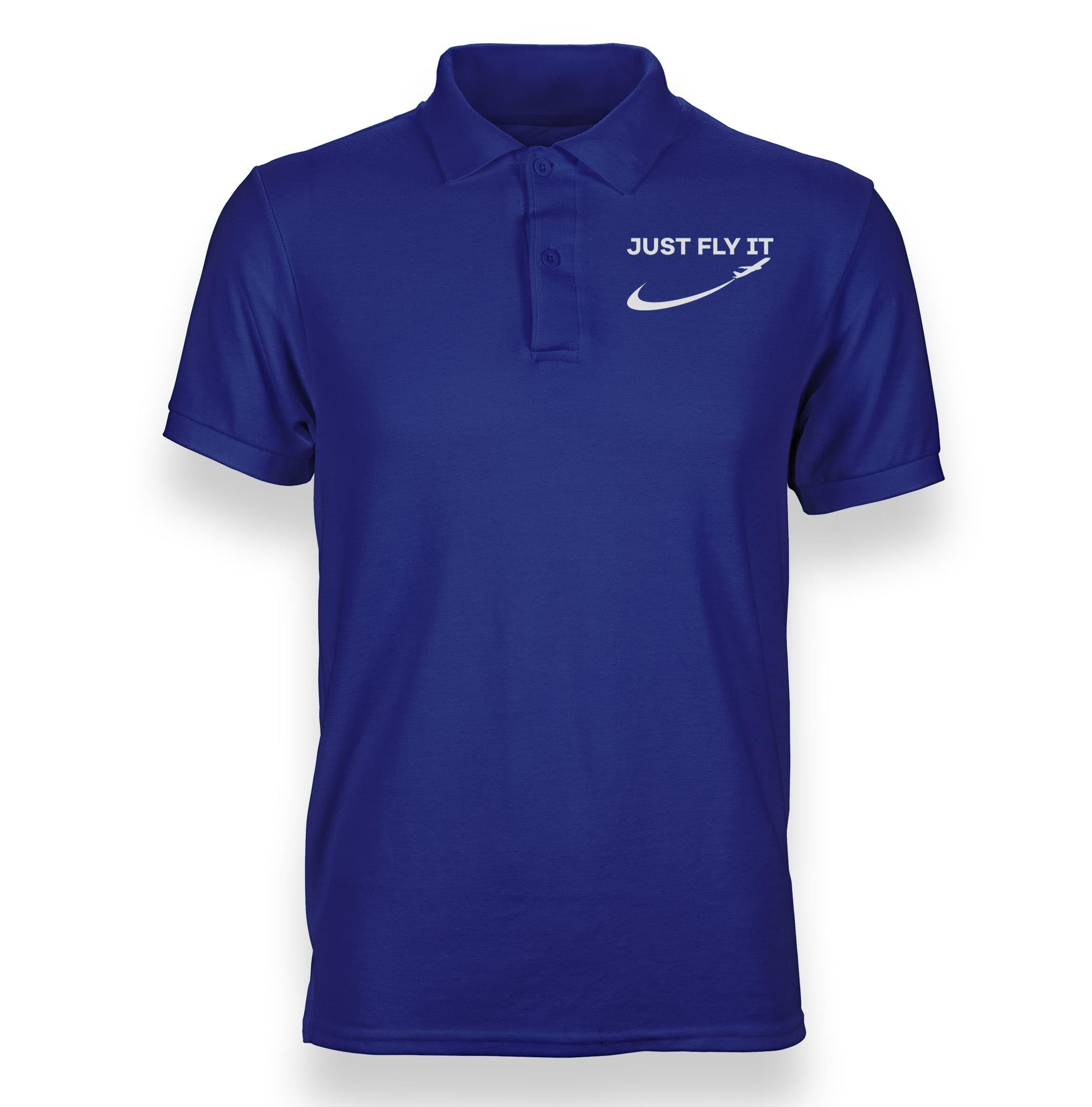 Just Fly It 2 Designed Polo T-Shirts