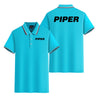 Piper & Text Designed Stylish Polo T-Shirts (Double-Side)