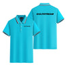 Gulfstream & Text Designed Stylish Polo T-Shirts (Double-Side)