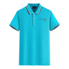 Aviation Heartbeats Designed Stylish Polo T-Shirts