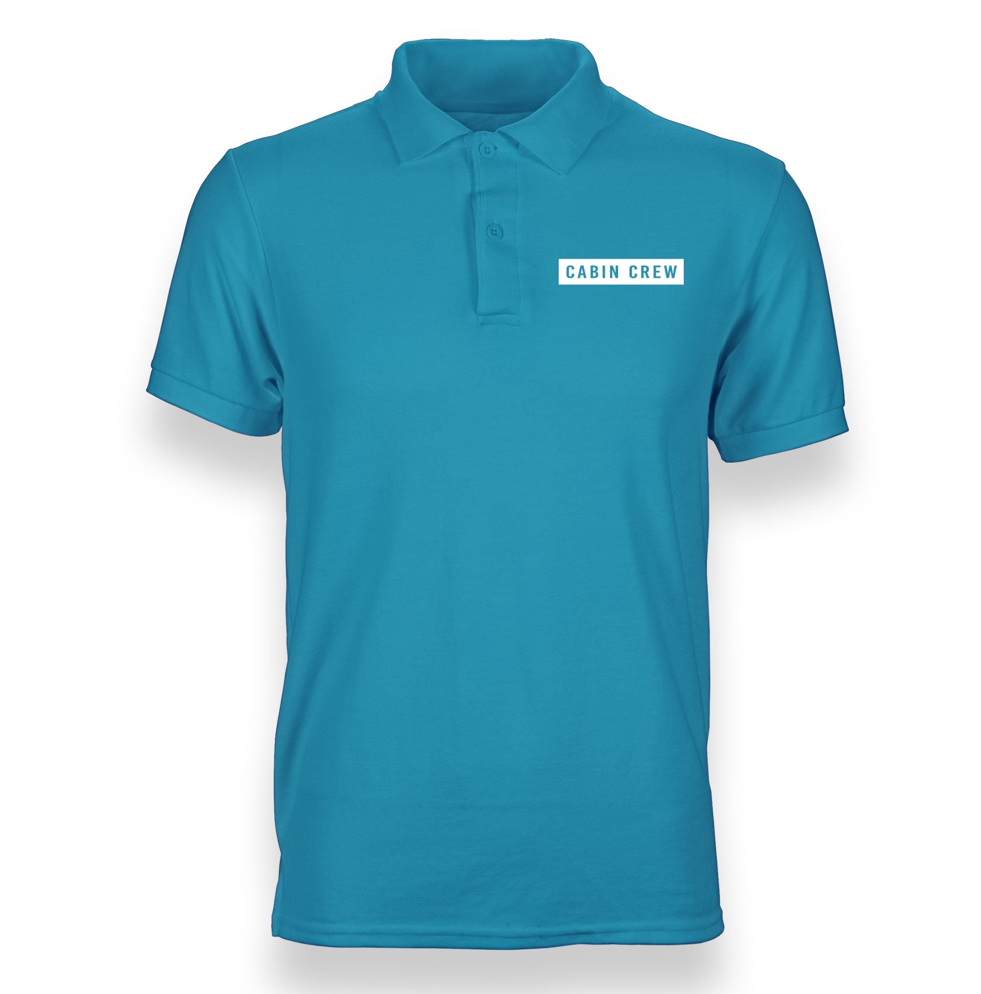 Cabin Crew Text Designed "WOMEN" Polo T-Shirts