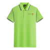 Aviation Heartbeats Designed Stylish Polo T-Shirts