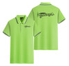 Special Cessna Text Designed Stylish Polo T-Shirts (Double-Side)