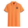 Aviation Finger Print Designed Stylish Polo T-Shirts