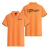 Special Cessna Text Designed Stylish Polo T-Shirts (Double-Side)