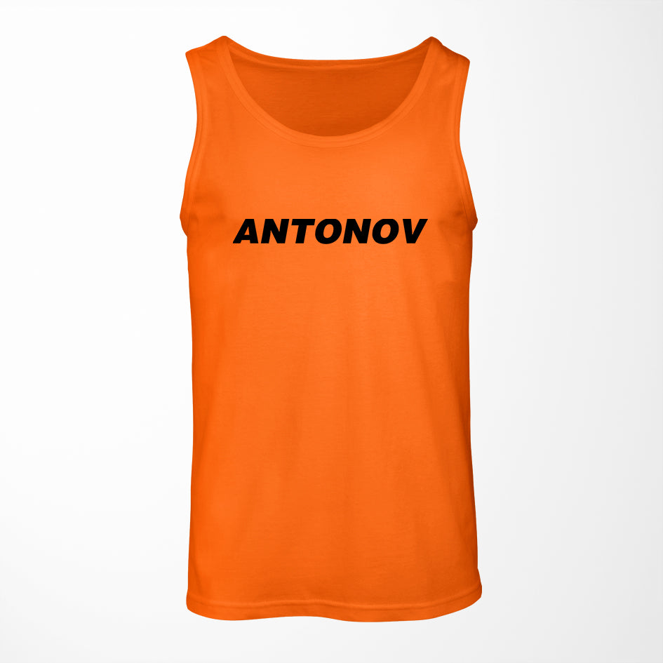 Antonov & Text Designed Tank Tops