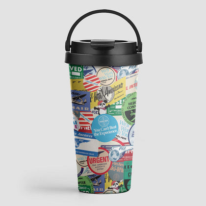 Pan Am Stickers - Travel Mug