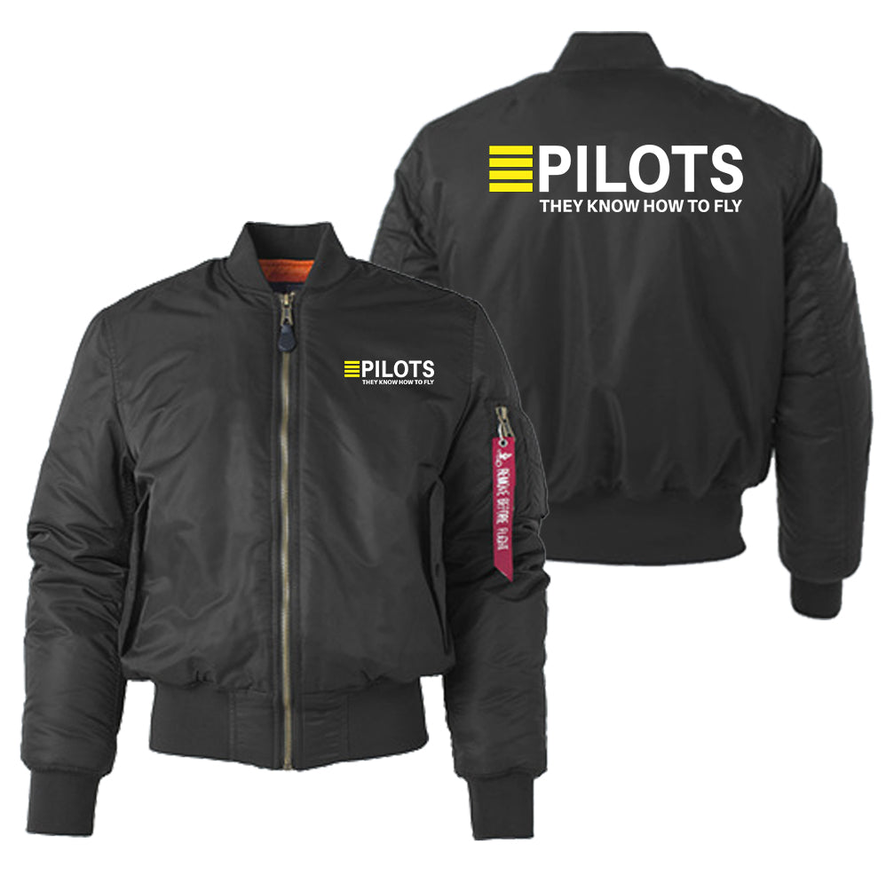 Pilots They Know How To Fly Designed "Women" Bomber Jackets