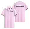 Gulfstream & Text Designed Stylish Polo T-Shirts (Double-Side)
