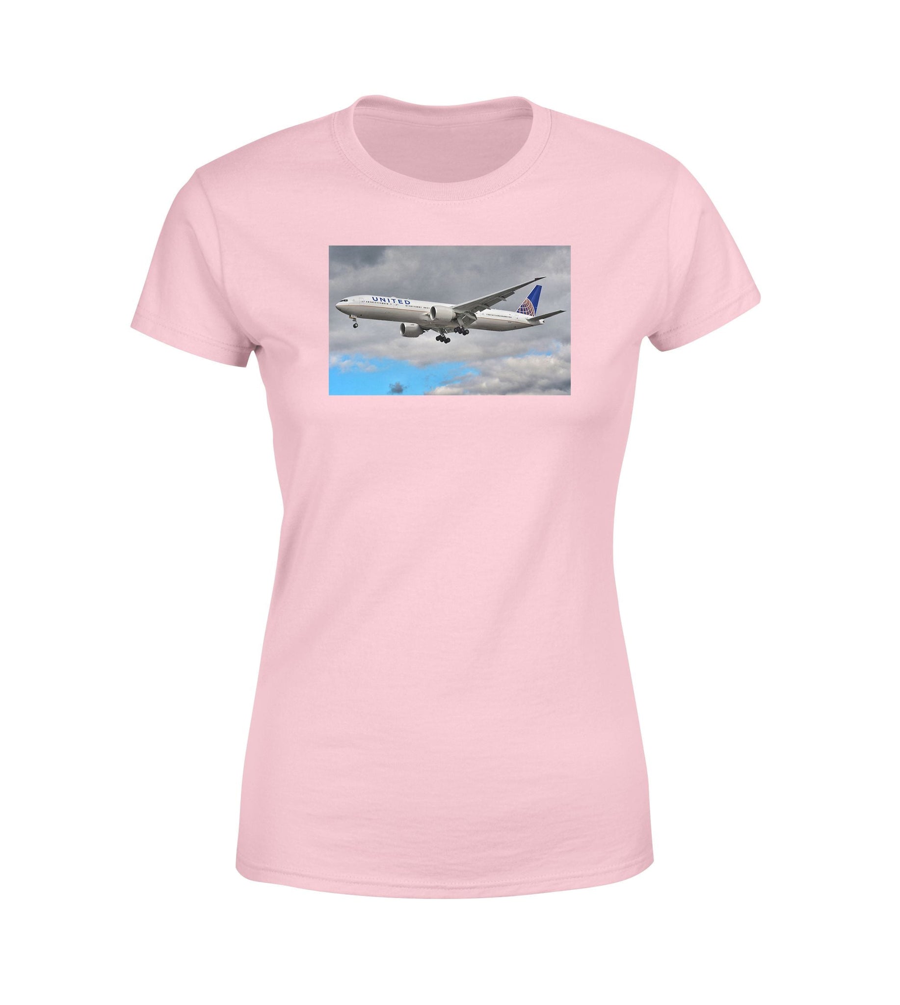 United Airways Boeing 777 Designed Women T-Shirts