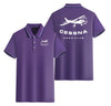 Cessna Aeroclub Designed Stylish Polo T-Shirts (Double-Side)