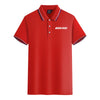 Boeing & Text Designed Stylish Polo T-Shirts