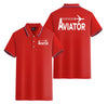 Aviator Designed Stylish Polo T-Shirts (Double-Side)