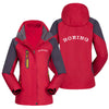 Special BOEING Text Designed Thick "WOMEN" Skiing Jackets