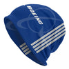 Boeing 777X Captain Stripes Skullies Beanies Caps Bonnet Winter Warm Knitted Hat Aviation Aviator Flight Pilot Beanie Hats