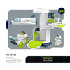 New Puzzle Acousto Optic Space Toys Space Model Shuttle Space Station Rocket Aviation Series Toy For Boys