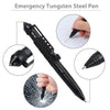 Outdoor Portable Anti-skid Glass Breaker Tactical Pen Multipurpose Aviation Aluminum Anti-skid Portable Self Defense Pen Tool