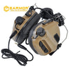OPSMEN EARMOR M31H MOD3 Tactical Headset Noise Canceling Hearing Protection Softair Aviation Headphone for FAST MT Helmets