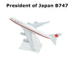 Scale 1:400 Metal Airplane Replica 15cm American President B747 Aircraft Boeing Model Aviation Collectible Diecast Miniature
