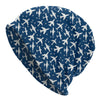 Panel 13 Pattern Aviation Helicopter 105 Winter Warm Bonnet Homme Knitted Hats Beanie Cap Outdoor Ski Beanies Caps For Men Women