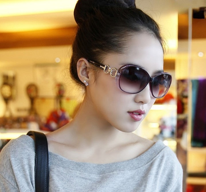 UV400 Luxury Rimless Sunglasses Women Ladies Fashion Oversize Gradient  Shades | eBay