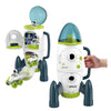 New Puzzle Acousto Optic Space Toys Space Model Shuttle Space Station Rocket Aviation Series Toy For Boys