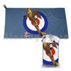 Raf & Motif-Tiger Moth Vh-Dha 20181021 Bath Towel Beach Cushion Airplane Aviation Airplane Fly Flying Flight