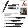 Outdoor Portable Anti-skid Glass Breaker Tactical Pen Multipurpose Aviation Aluminum Anti-skid Portable Self Defense Pen Tool