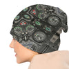 Panel 13 Pattern Aviation Helicopter 105 Winter Warm Bonnet Homme Knitted Hats Beanie Cap Outdoor Ski Beanies Caps For Men Women