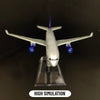 Scale 1:400 Metal Replica Aircraft 15cm Russian Aeroflot Transaero Sibera S7 Plane Model World Aviation Collectible Miniature