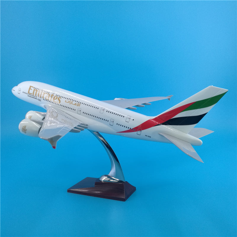 Emirates Airbus A380 Airplane Model (Handmade 45CM)