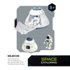New Puzzle Acousto Optic Space Toys Space Model Shuttle Space Station Rocket Aviation Series Toy For Boys