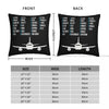 Phonetic Alphabet Shirt Airplane Pilot Gift Aviation Lover Throw Pillow Case Backpack Cojines Covers  Breathable Sofa Decor