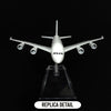 Scale 1:400 Metal Aircraft Replica 15cm Emirates Airlines Model Aviation Diecast Miniature Educational Kids Toy for Children Boy