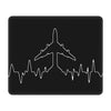 Pilot Alphabet Aviation Aircraft Gift Mouse Pad Gamer Mousepad Non Slip Rubber Base Airplane Aviator Office Laptop Mat