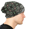 Panel 13 Pattern Aviation Helicopter 105 Winter Warm Bonnet Homme Knitted Hats Beanie Cap Outdoor Ski Beanies Caps For Men Women
