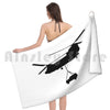 47 Chinook Custom Towel Bath Towel Chinook Boeing Army Aviation Helicopter Transport Flying Flight