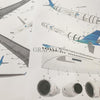 A330 Aircraft 3D Paper Model Civil Aviation Passenger Airplane Puzzle Manual Class DIY Origami Toy