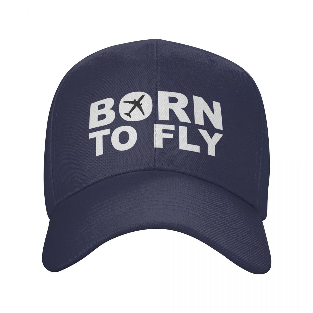 Born To Fly Flight Pilot Baseball Cap Sun Protection Adjustable Aviation Airplane Aviator Gift Dad Hat Spring Hats Snapback Caps