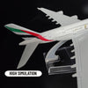 Scale 1:400 Metal Aircraft Replica 15cm Emirates Airlines Model Aviation Diecast Miniature Educational Kids Toy for Children Boy