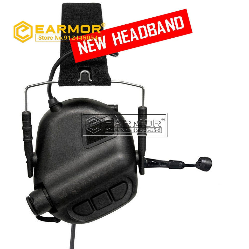 OPSMEN Earmor Tactical Headset M32 MOD3 Noise Canceling Headphones Shooting Aviation Communication Softair Earphones