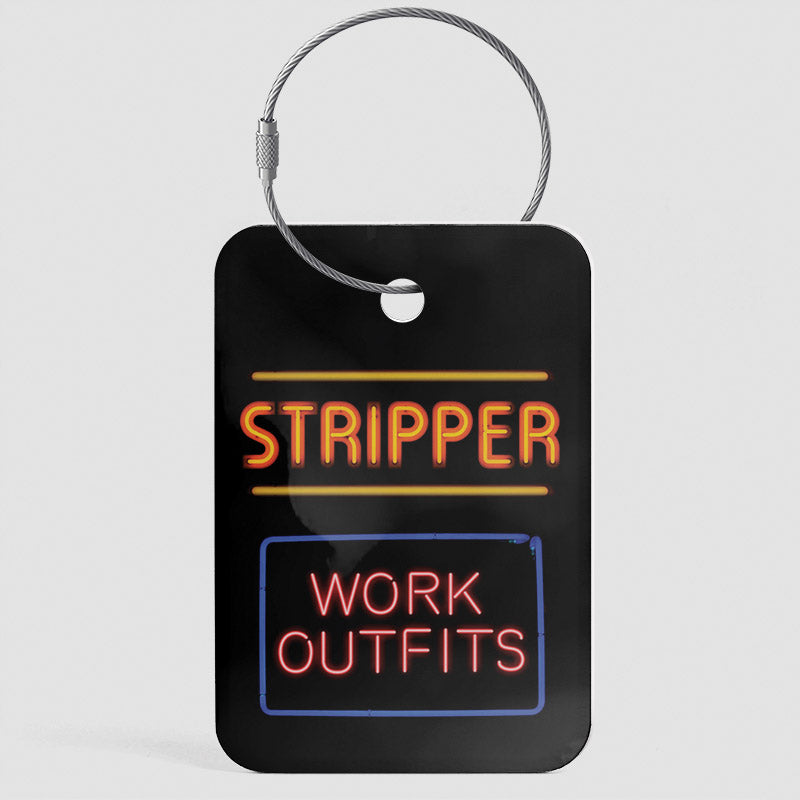 Stripper, Work Outfits - Luggage Tag