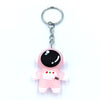 New cute yu cartoon doll aviator keychain creative color spaceman male and female couple bag pendant