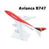 Scale 1:400 Metal Airplane Replica 15cm American President B747 Aircraft Boeing Model Aviation Collectible Diecast Miniature