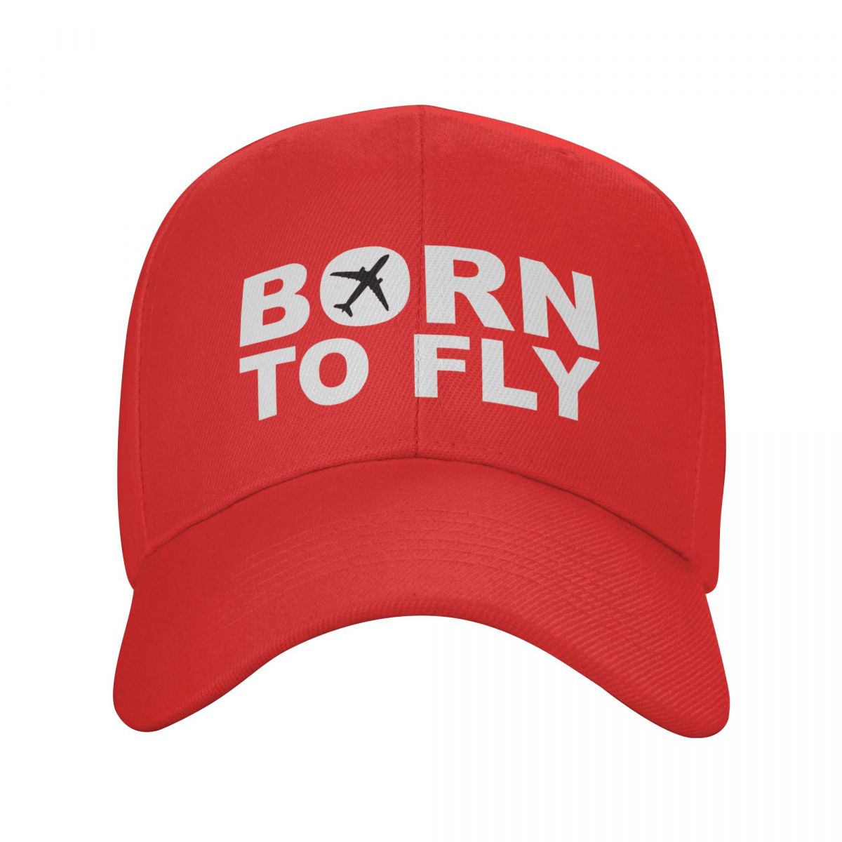 Born To Fly Flight Pilot Baseball Cap Sun Protection Adjustable Aviation Airplane Aviator Gift Dad Hat Spring Hats Snapback Caps